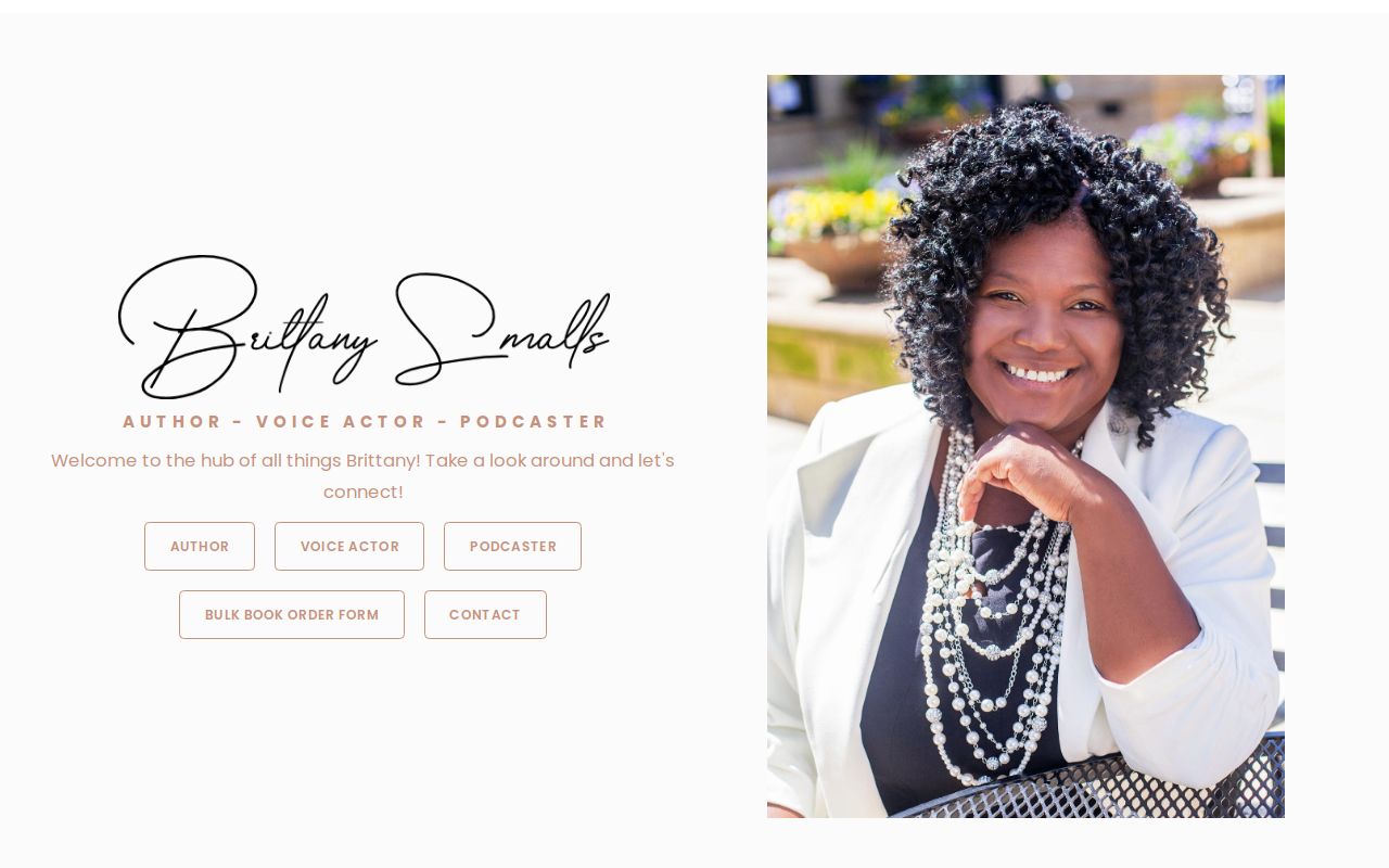 Brittany Smalls-Author Website